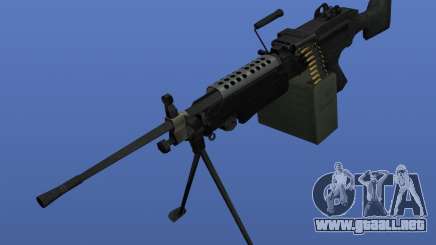 Ametralladora M249SAW para GTA 4