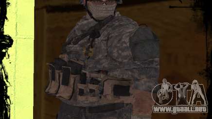 Soldado de infantería de Estados Unidos para GTA San Andreas