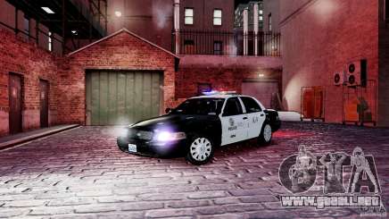 Ford Crown Victoria CVPI-K9 V6.9A-LAPD-ELS para GTA 4