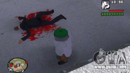 Sangre real para GTA San Andreas