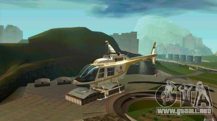 Bell 206 B Police texture4 para GTA San Andreas