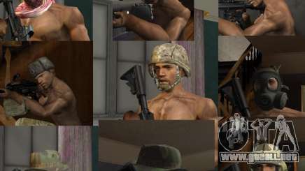 Sombreros de Call of Duty 4: Modern Warfare para GTA San Andreas