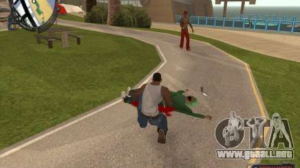 Real Weapons Drop Mod beta para GTA San Andreas