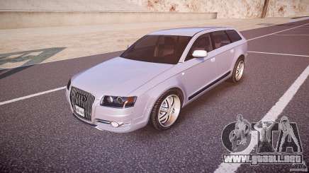 Audi A6 Allroad Quattro 2007 wheel 1 para GTA 4