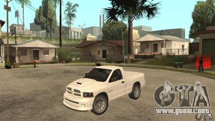 Dodge Ram SRT 10 para GTA San Andreas