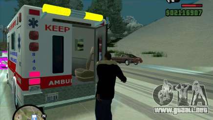 Ambulancia para GTA San Andreas