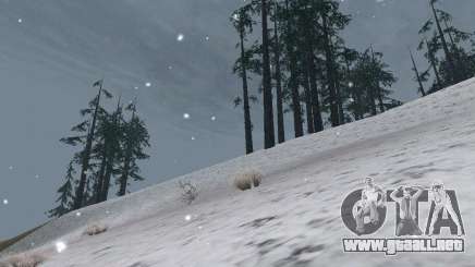 Nieve para GTA San Andreas