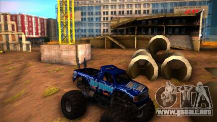 Monster Truck Blue Thunder para GTA San Andreas