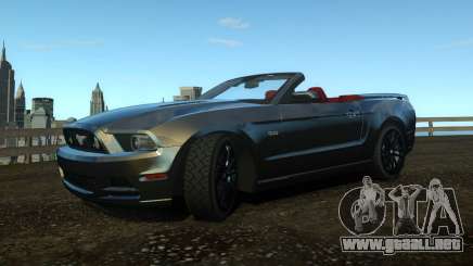 Ford Mustang GT Convertible 2013 para GTA 4