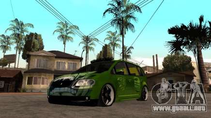 Volkswagen Touran The Hulk para GTA San Andreas