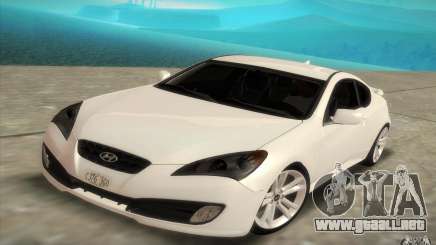 Hyundai Genesis 3.8 Coupe para GTA San Andreas