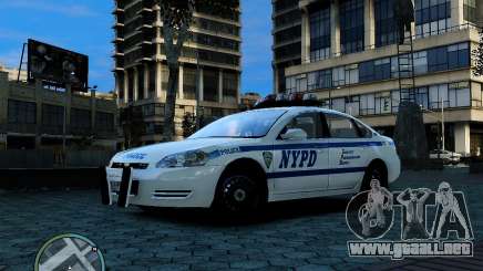 NYPD Chevrolet Impala 2006 [ELS] para GTA 4