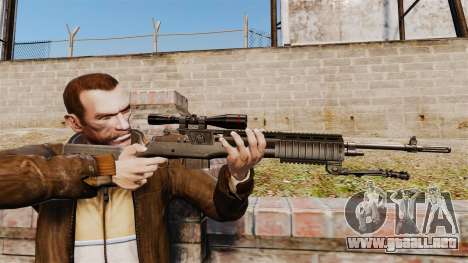 M21 sniper rifle v2 para GTA 4