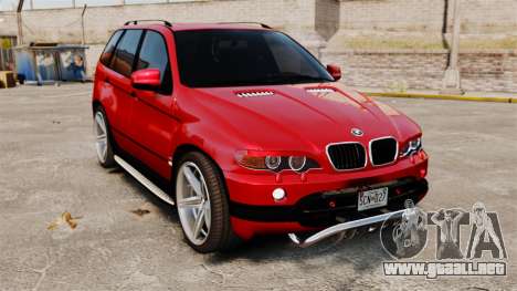 BMW X5 4.8iS v3 para GTA 4