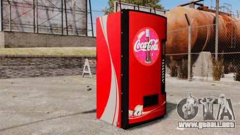 Máquinas expendedoras de Coca-Cola para GTA 4