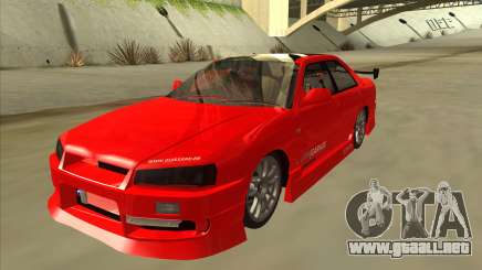 Nissan Skyline ER34 JDMGarage para GTA San Andreas