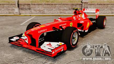 Ferrari F138 2013 v6 para GTA 4