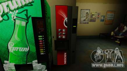 La máquina expendedora de oficina Nescafe para GTA 4