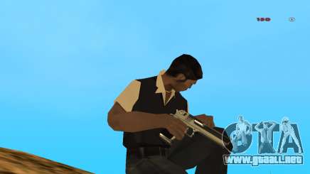 White Chrome Desert Eagle para GTA San Andreas