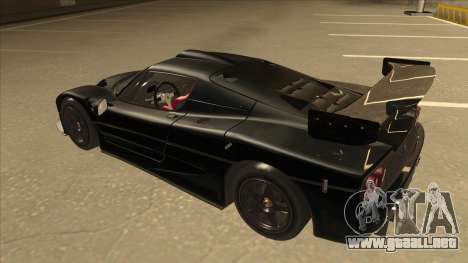 Ferrari F50 GT TT Black Revel para GTA San Andreas