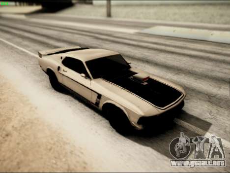 Ford Mustang Boss 302 1969 para GTA San Andreas