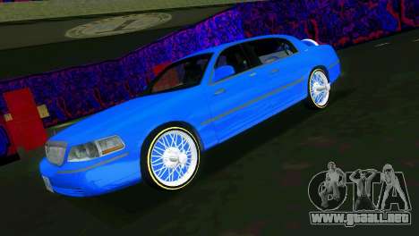 Lincoln Town Car Tuning para GTA Vice City