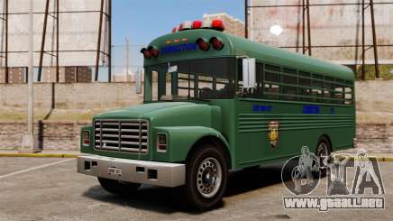 El autobús de la prisión, ciudad de Nueva York para GTA 4