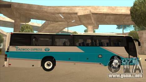 Zaibee Daewoo Express Coach para GTA San Andreas