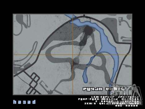 Mapa al estilo de GTA 5 para GTA San Andreas