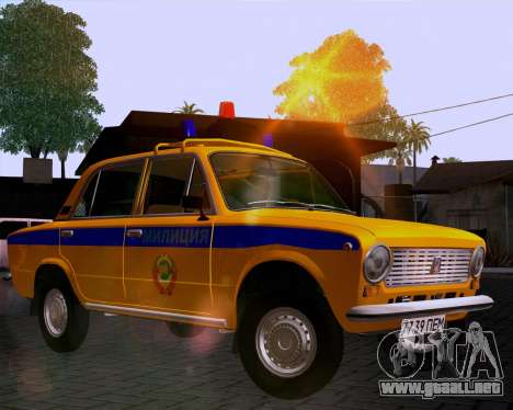 VAZ 21011 policía para GTA San Andreas