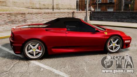 Ferrari 360 Spider 2000 [EPM] para GTA 4