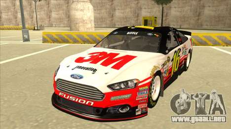 Ford Fusion NASCAR No. 16 3M Bondo para GTA San Andreas