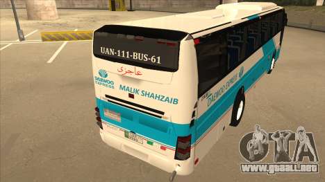 Zaibee Daewoo Express Coach para GTA San Andreas