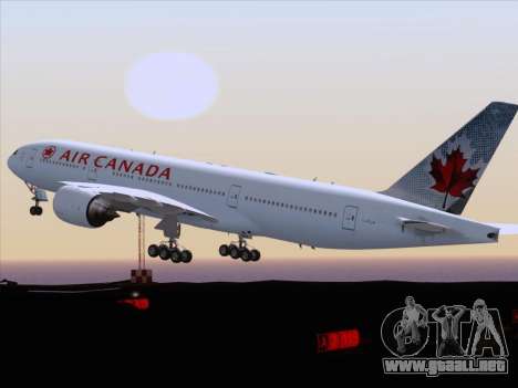 Boeing 777-200ER Air Canada para GTA San Andreas