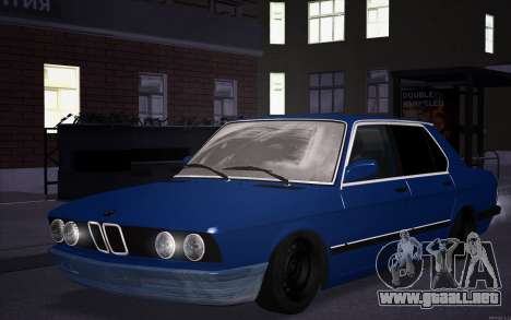 BMW 5-er E28 Hobo para GTA San Andreas
