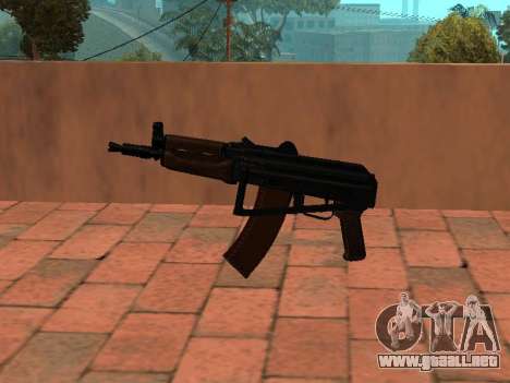 AKS-74U mm para GTA San Andreas