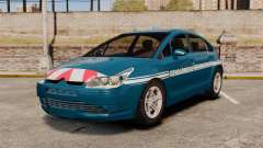 Citroen C4 Gendarmerie [ELS] para GTA 4