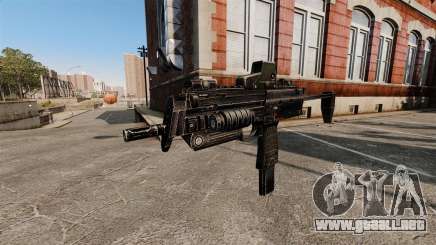HK MP7 subfusil ametrallador v2 para GTA 4