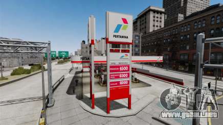 Pertamina GAS STATION para GTA 4