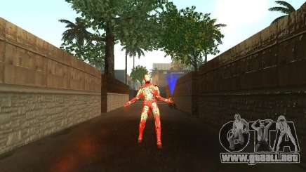 Impacto de iron man en la tierra para GTA San Andreas