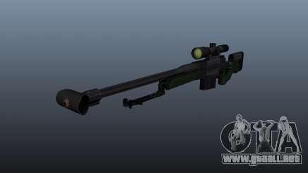 Rifle de francotirador AW50F para GTA 4