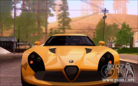 Alfa Romeo TZ3 2011 para GTA San Andreas