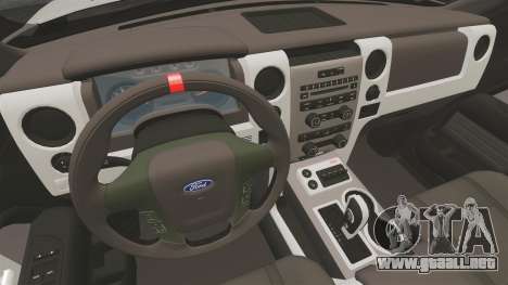 Ford SVT Raptor 2012 para GTA 4
