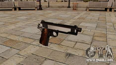 Pistola Colt 1911 Snake Eater para GTA 4