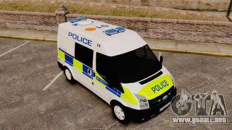 Ford Transit 2013 Police [ELS] para GTA 4