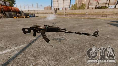 Ametralladora Kalashnikov ligera para GTA 4