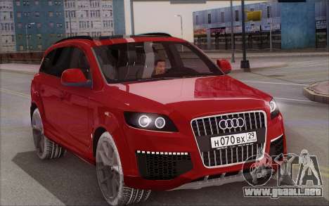 Audi Q7 Winter para GTA San Andreas