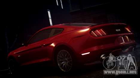 Ford Mustang GT 2015 para GTA 4