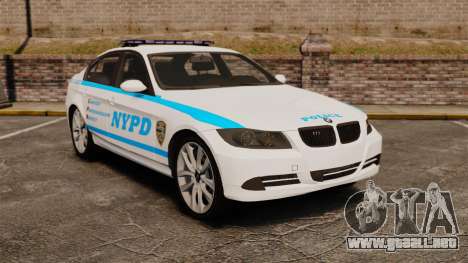 BMW 350i NYPD [ELS] para GTA 4