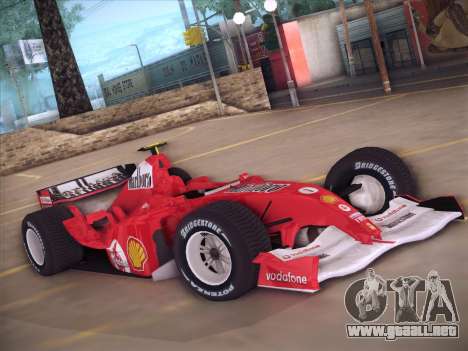Ferrari F1 2005 para GTA San Andreas